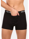 Pietro Filipi Két darabos készlet - férfi boxeralsó Pietro Filipi golyóstartó fekete színben