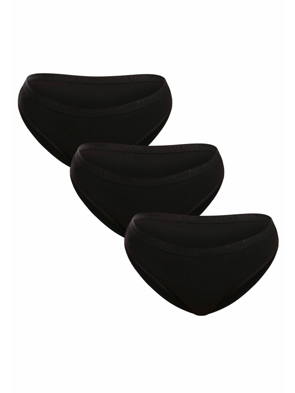 Pietro Filipi Három darabos készlet - Pietro Filipi fekete női bugyi