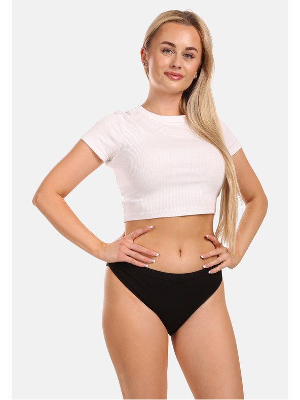 Pietro Filipi Öt darabos készlet - Pietro Filipi női fekete bugyi