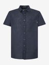 Pepe Jeans Sötétkék férfi rövid ujjú lenvászon ing Pepe Jeans