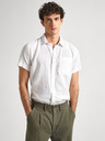 Pepe Jeans Fehér férfi rövid ujjú vászon ing Pepe Jeans Pepe Jeans