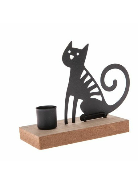 Casa de Engel Fém gyertyatartó - macska, 4/48