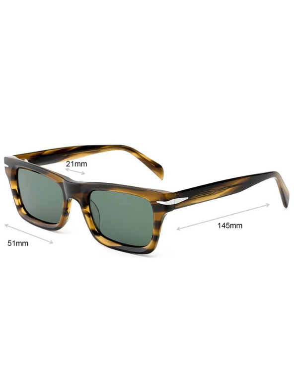 VEYREY VeyRey acetát polarizált nerd napszemüveg Mahk