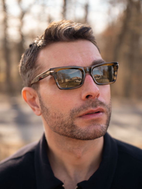 VEYREY VeyRey acetát polarizált nerd napszemüveg Mahk