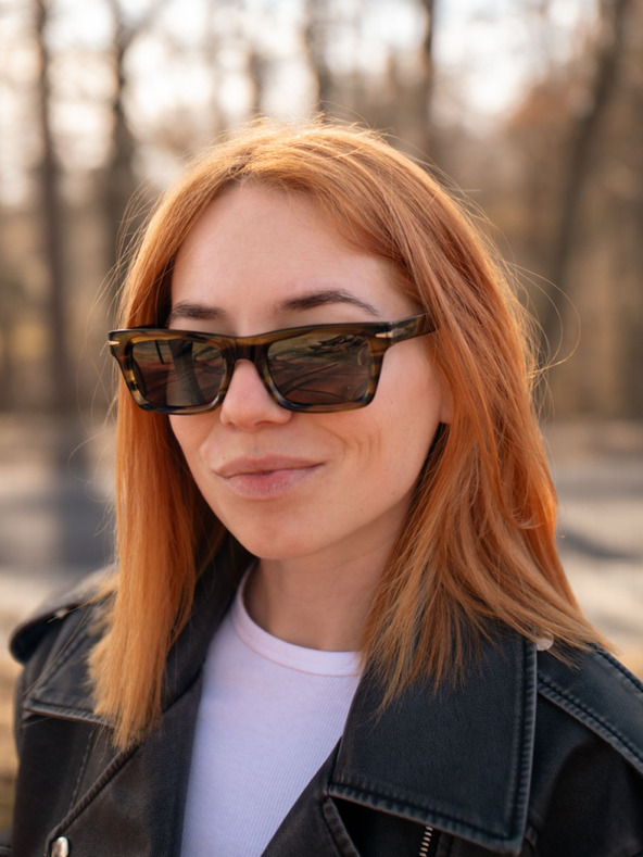 VEYREY VeyRey acetát polarizált nerd napszemüveg Mahk