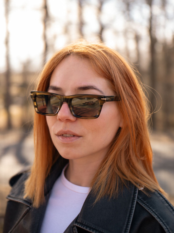 VEYREY VeyRey acetát polarizált nerd napszemüveg Mahk