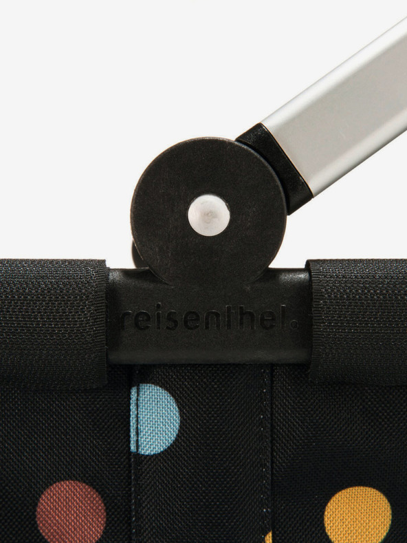 Reisenthel Fekete pöttyös bevásárlókosár Reisenthel Carrybag