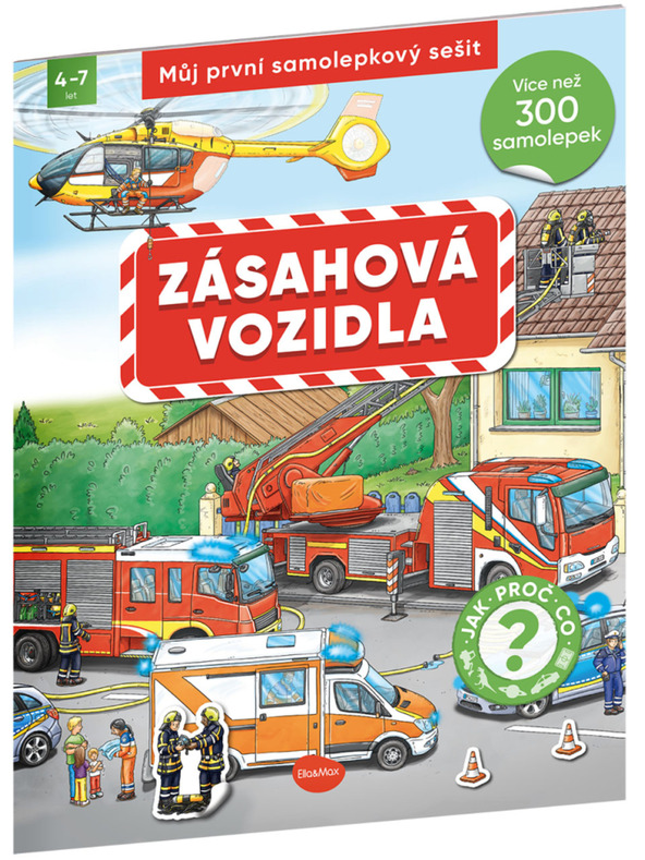 BAAGL  Az első matricás könyvem - RACE VEHICLES