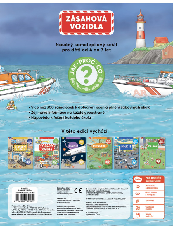 BAAGL  Az első matricás könyvem - RACE VEHICLES