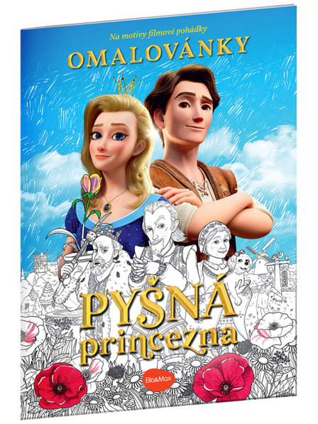 BAAGL  THE MISS PRINCESS - Színezőkönyv a filmmesék alapján