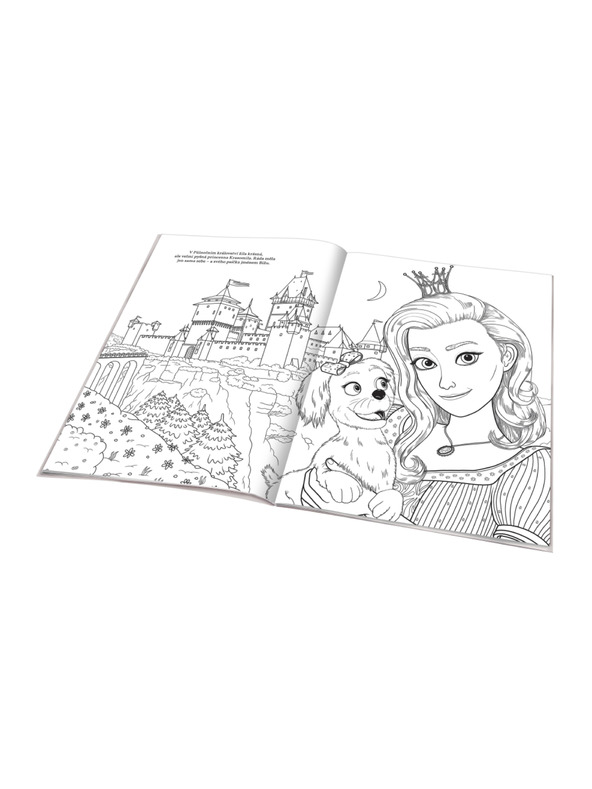 BAAGL  THE MISS PRINCESS - Színezőkönyv a filmmesék alapján