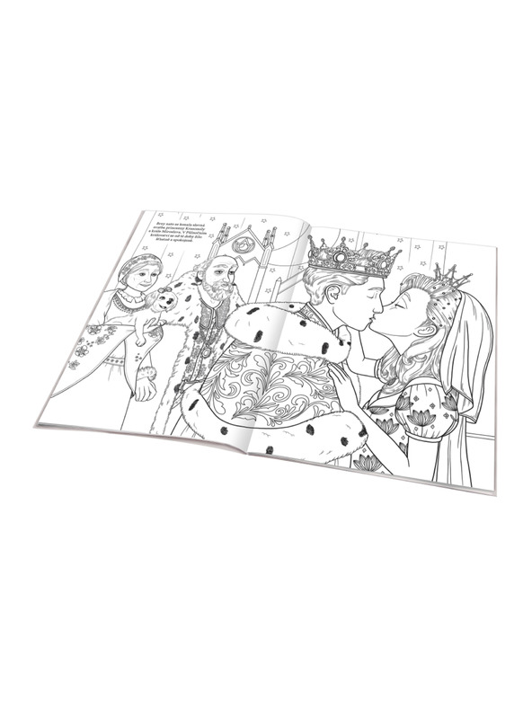 BAAGL  THE MISS PRINCESS - Színezőkönyv a filmmesék alapján