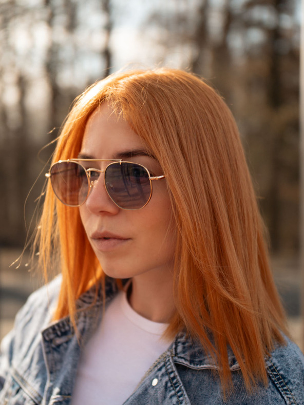 VEYREY Veyrey high-end polarizált pilóta napszemüveg Bulak