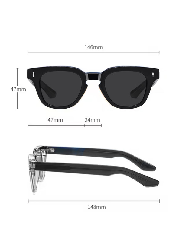 VEYREY Veyrey high-end polarizált napszemüveg nerd Murzush