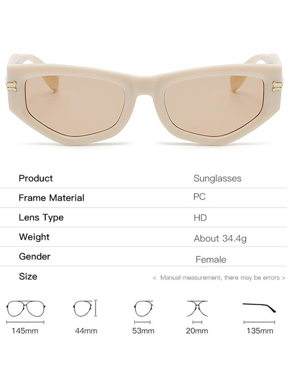 VEYREY Veyrey cat-eye napszemüveg Bugdurash