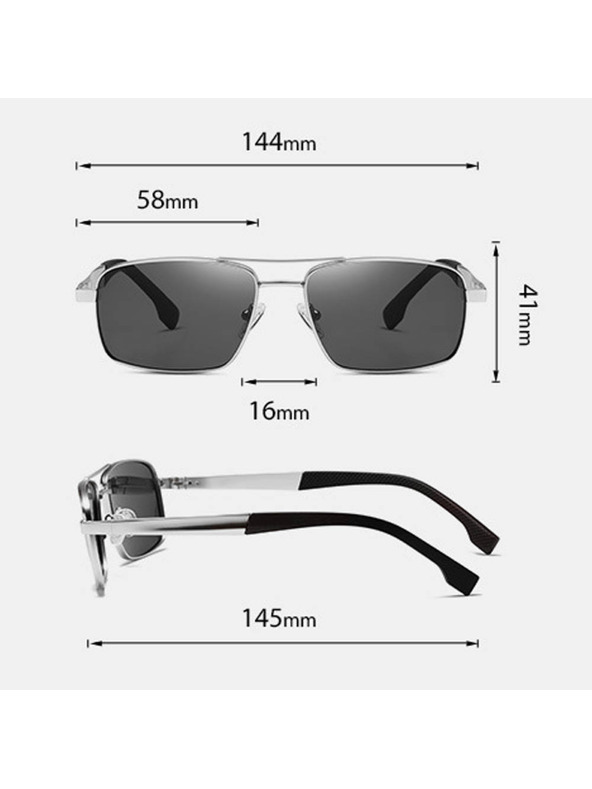 VEYREY Veyrey high-end polarizált pilóta napszemüveg Klog