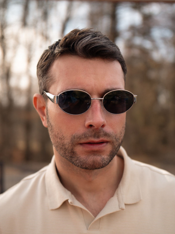 VEYREY Veyrey high-end polarizált lennon típusú napszemüveg Kharzug