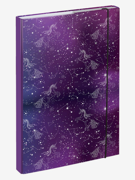 BAAGL  Lila A4-es iskolai füzetborítók Unicorn Universe Baagl
