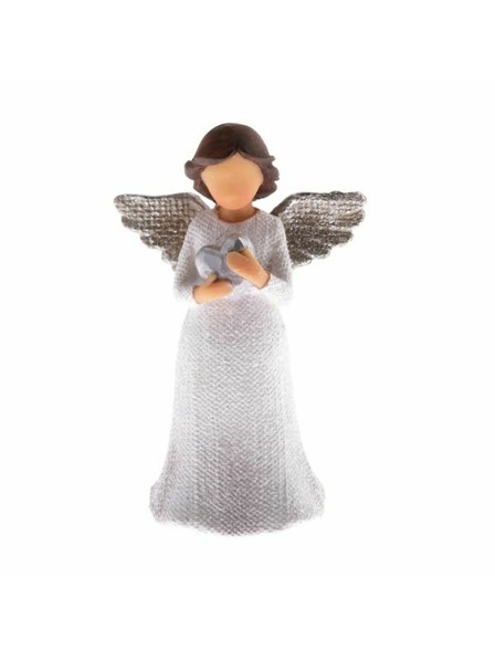 Casa de Engel Polyresin angyal szívvel, 6/96