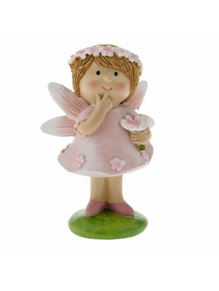 Casa de Engel Polyresin tündér rózsaszín ruhában, 12/144