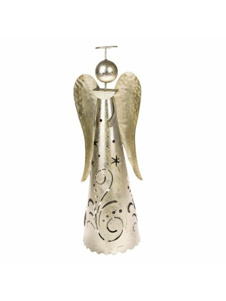 Casa de Engel Fém angyal LED fénnyel, 0/6