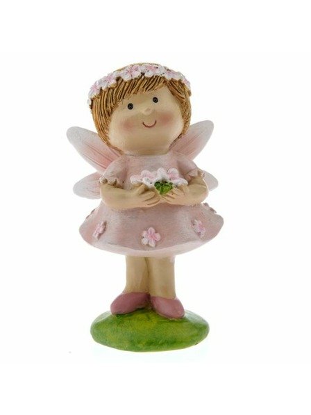 Casa de Engel Polyresin tündér rózsaszín ruhában, 12/144