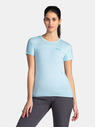 Kilpi Világoskék női könnyű futó póló Kilpi AMELI-W