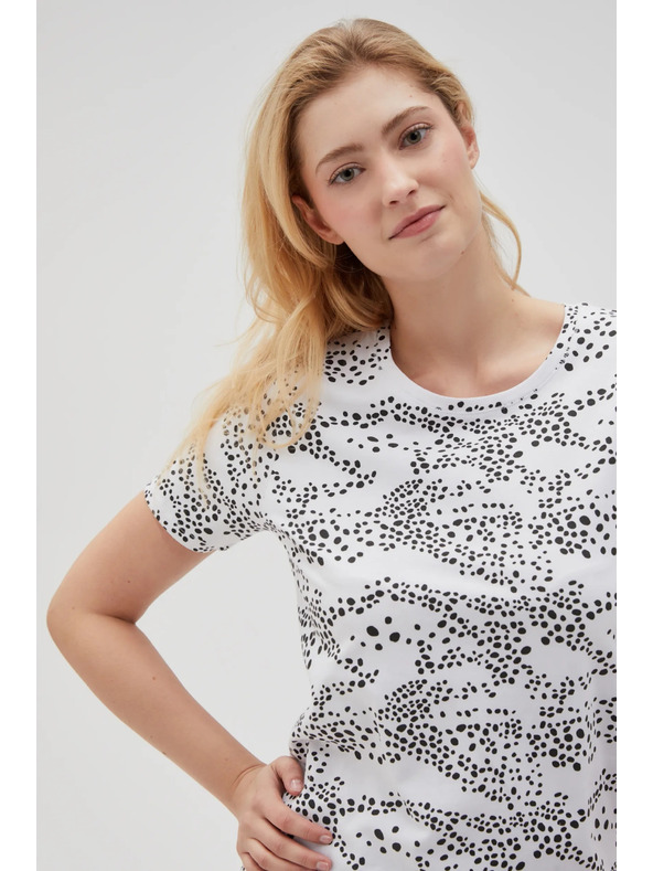 Moodo Női pulóver L-TS-4631 FEHÉR Moodo