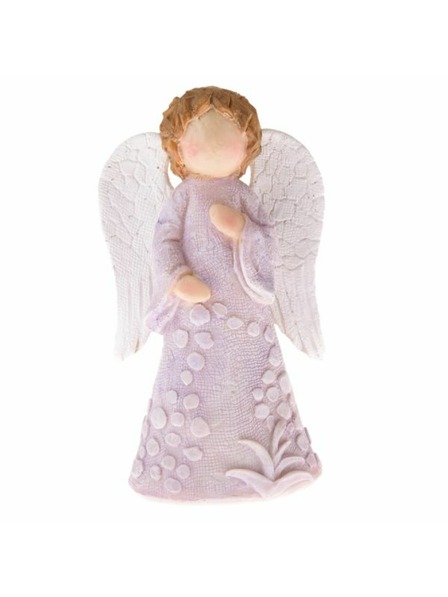 Casa de Engel Mellén tartó kezes poliszretin angyal, 8/72