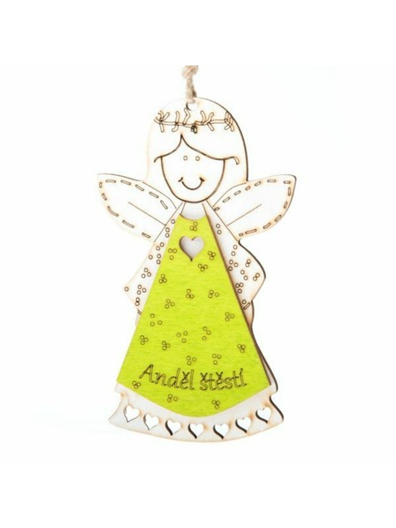 Casa de Engel Fa függő angyal felirattal (CZ), 0/200