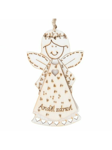 Casa de Engel Fa függő angyal felirattal (CZ), 0/200