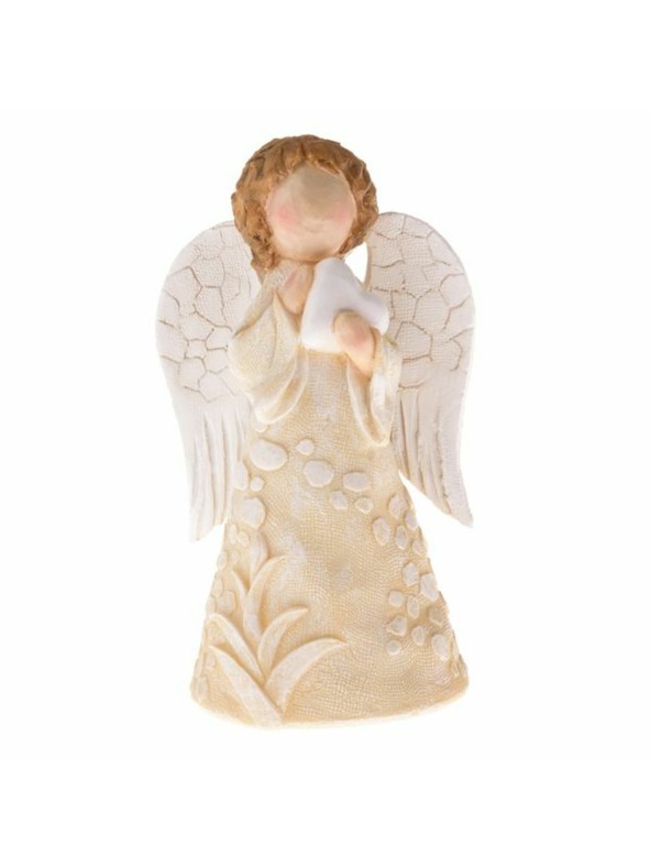 Casa de Engel Polyresin angyal szívvel, 4/48