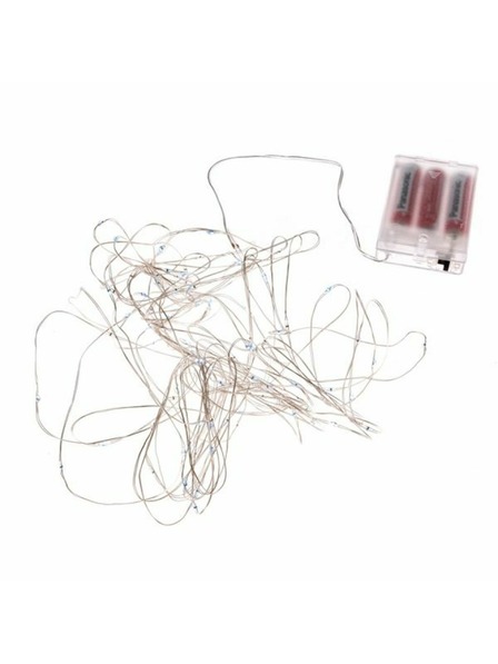 Casa de Engel LED fényfüzér 50 LED, hideg fehér, 0/100