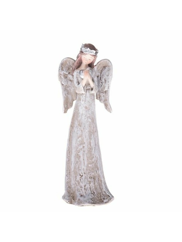 Casa de Engel Polyresin angyal szívvel, 1/48