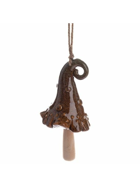 Casa de Engel Kerámia csengő - kalap, zöld, 6/36