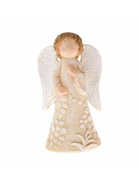 Casa de Engel Mellén tartó kezes poliszretin angyal, 8/72