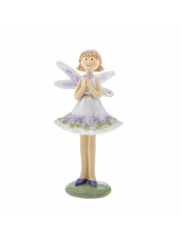 Casa de Engel Polyresin tündér virágos ruhában, 12/108