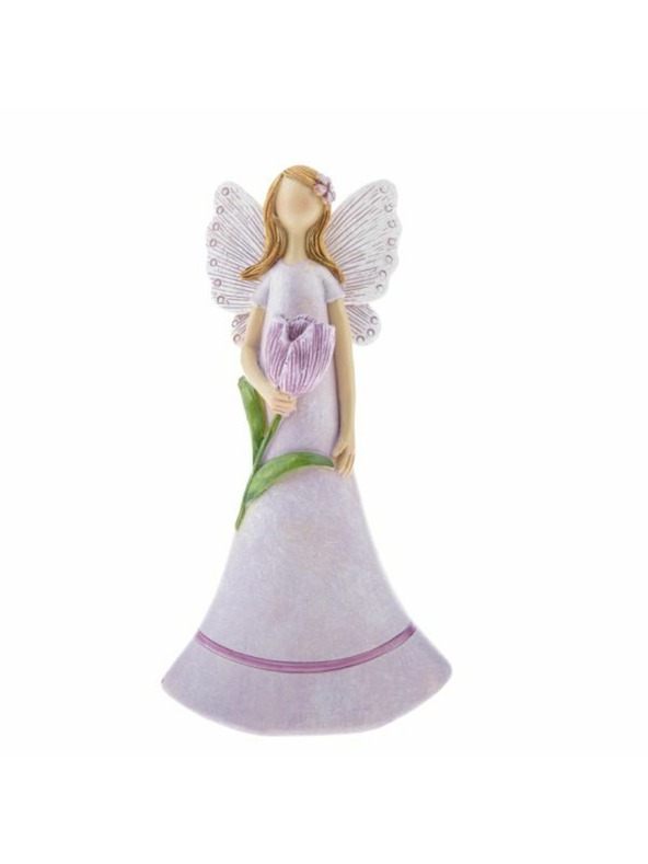 Casa de Engel Polyresin tündér virággal, 6/72