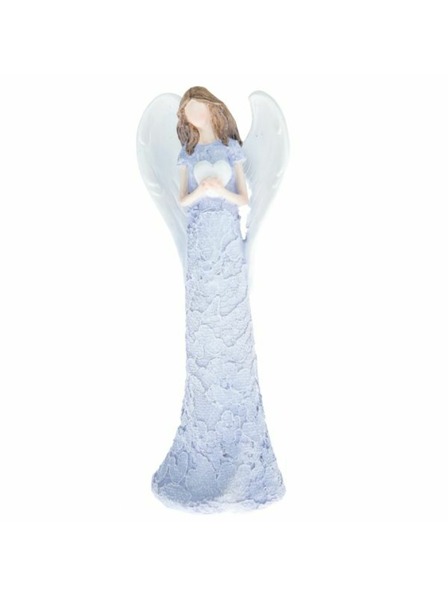 Casa de Engel Polyresin angyal szívvel, 1/32