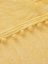 Edoti Pompie Blanket - Mustard EDOTI