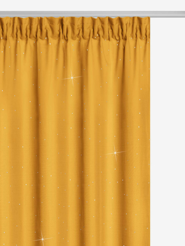Edoti Crystal Curtain - Mustard EDOTI