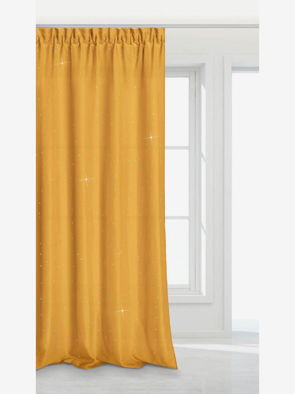 Edoti Crystal Curtain - Mustard EDOTI
