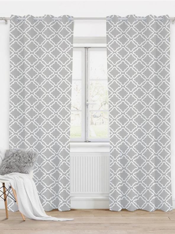 Edoti Curtain Clover - Grey EDOTI