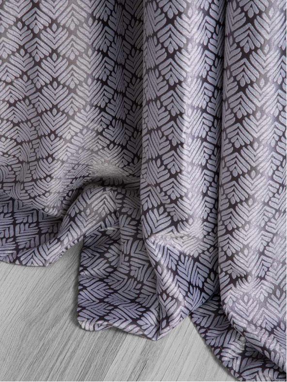 Edoti Blackout Curtain Grss - Silver EDOTI