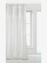 Edoti Shiny Velvet Curtain - White EDOTI