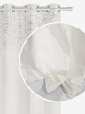 Edoti Shiny Velvet Curtain - White EDOTI