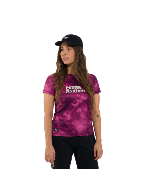 Horsefeathers Horsefeathers Deco női kerékpáros mez - rózsaszín