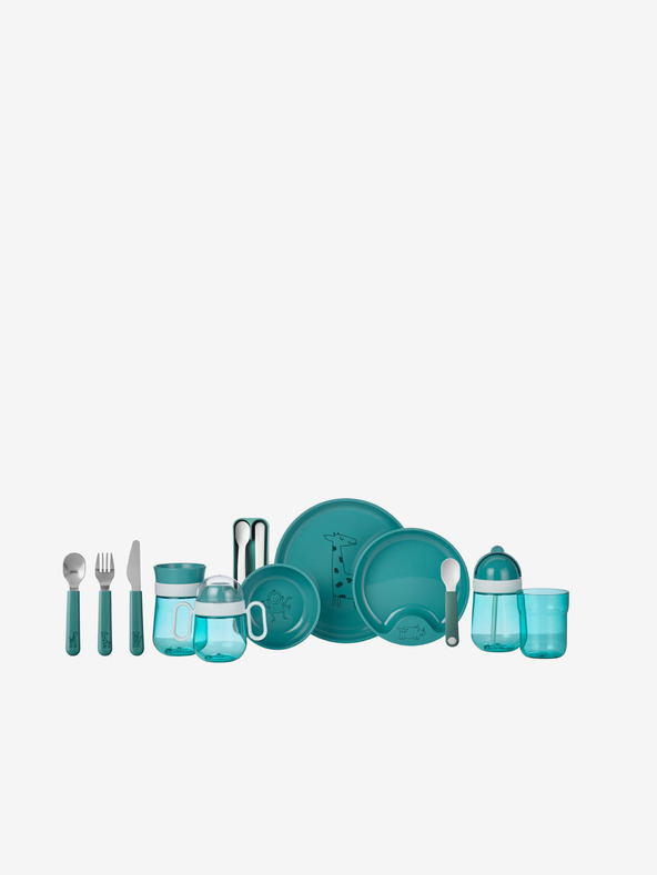 Mepal Mepal Gyerek tanuló tányér Mio Türkiz