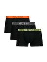 Guess Jeans Fekete férfi boxeralsó szett Guess Jeans Fehérnemű 3-Pack U3GG06 K6YW0 F9SK Black Elastic Mult