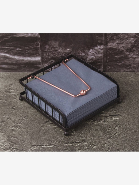 Berlingerhaus Szalvétatartó Fekete rózsa kollekció BERLINGERHAUS